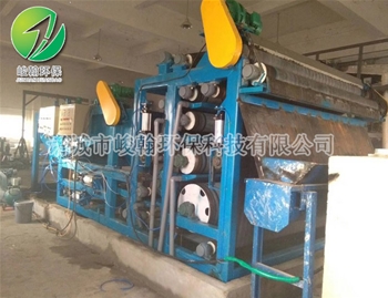 湖南烏龍山百合淀粉污泥固液分離機(jī)